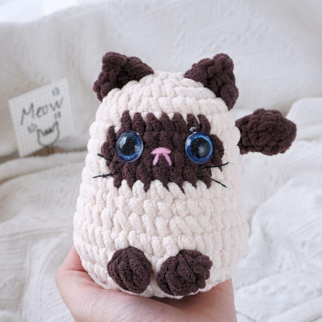 16in1 Chonky Cats Crochet Patterns, Amigurumi Crochet Pattern, Cat Crochet Pattern, Cat Plushies Pattern, Crochet Plushies Pattern Bundle
