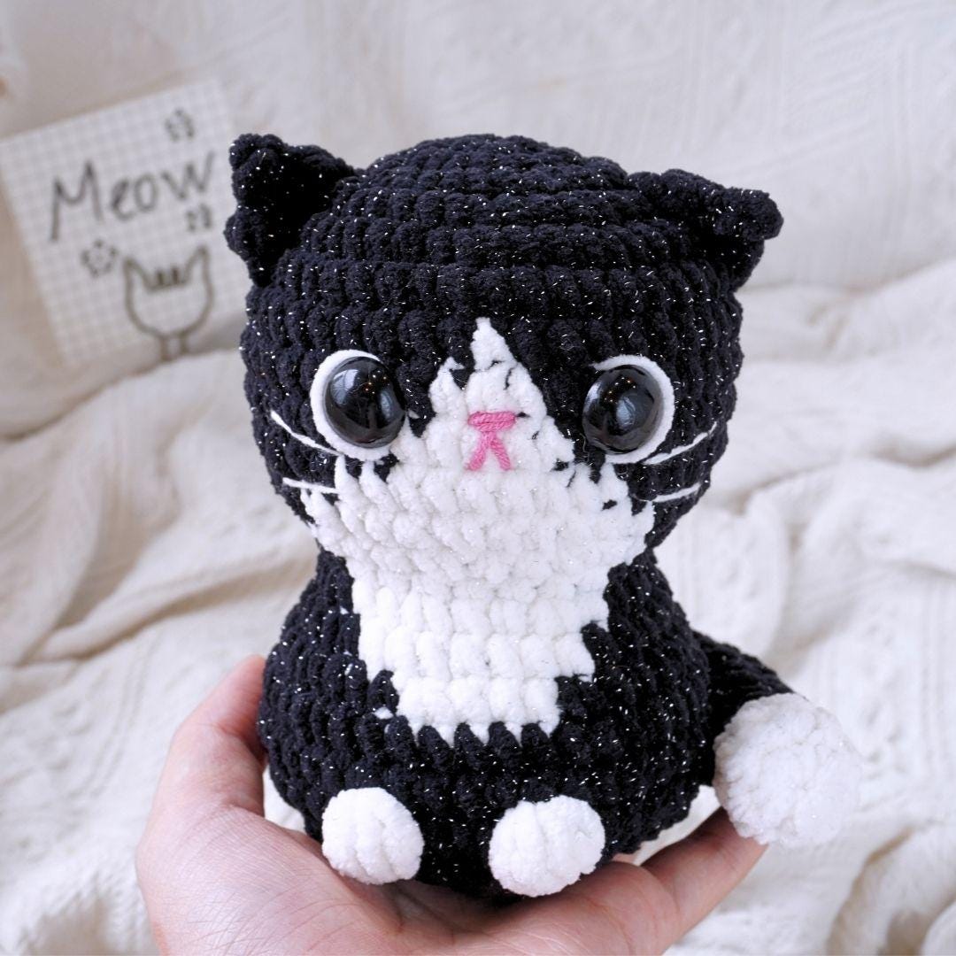 16in1 Chonky Cats Crochet Patterns, Amigurumi Crochet Pattern, Cat Crochet Pattern, Cat Plushies Pattern, Crochet Plushies Pattern Bundle