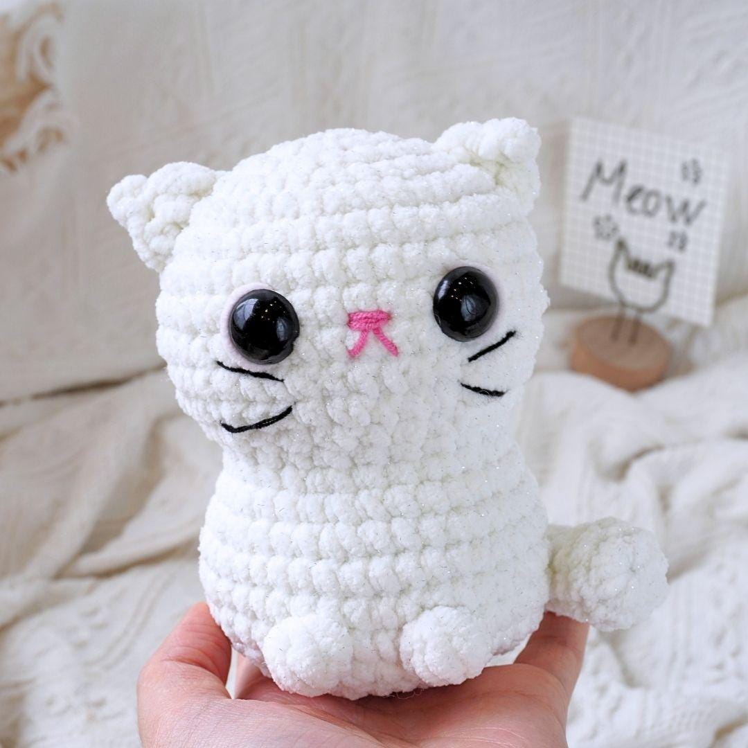 16in1 Chonky Cats Crochet Patterns, Amigurumi Crochet Pattern, Cat Crochet Pattern, Cat Plushies Pattern, Crochet Plushies Pattern Bundle